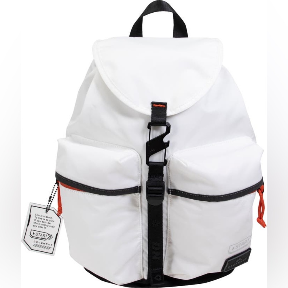 Doughnut Valor Backpack in White